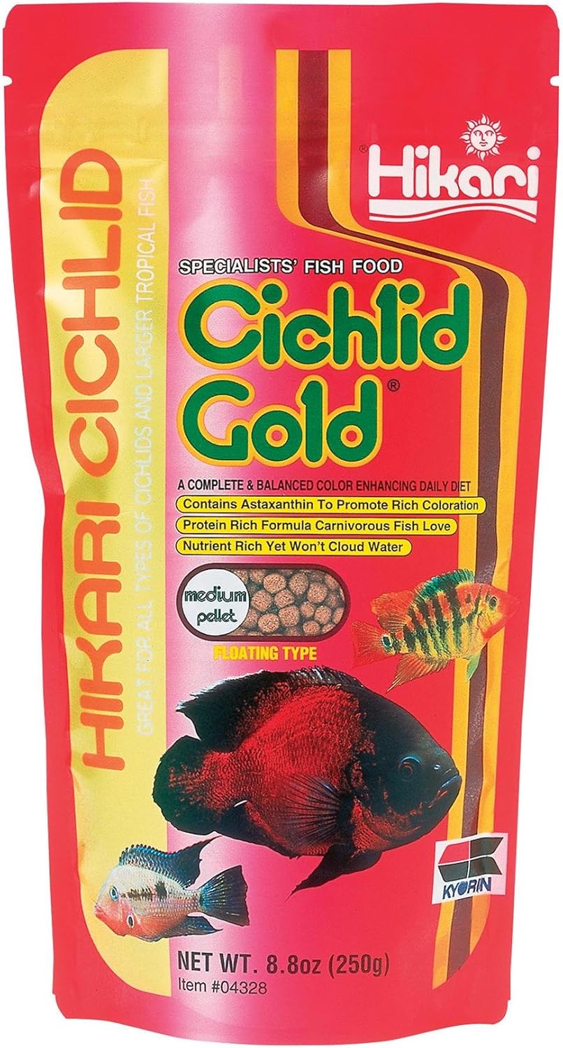Hikari Cichlid Gold Medium8.8oz Hikari Cichlid Gold Medium8.8oz