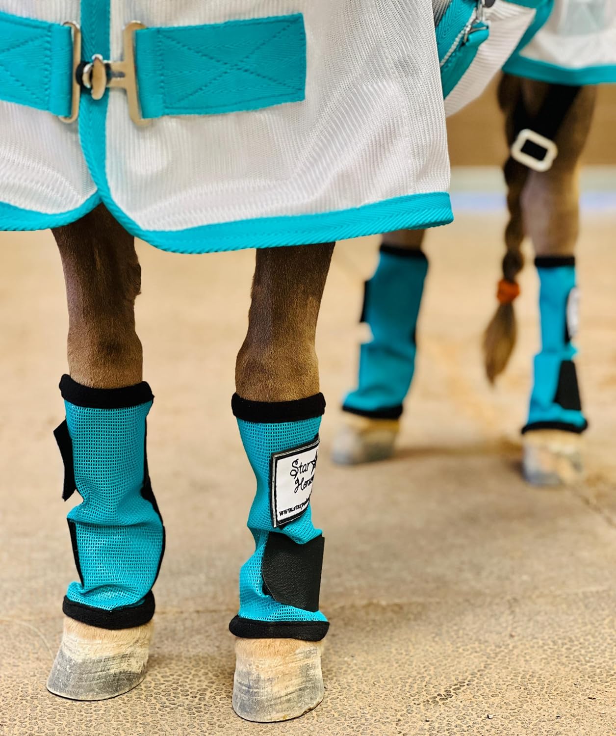 Miniature Horse Stay-Up Technology Mesh Fly Leggings UV Leg Protection Boots Breathable Durable Pony Donkeys Leg Wraps to Reduce Hoof Damage Leg Fatigue (Light Blue Set of 4) Miniature Horse Stay-Up Technology Mesh Fly Leggings UV Leg Protection Boots Breathable Durable Pony Donkeys Leg Wraps to Reduce Hoof Damage Leg Fatigue (Light Blue Set of 4)
