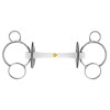 Nahte 3-Ring Gebiss 18 mm einfach gebrochen Nahte 3-Ring Gebiss 18 mm einfach gebrochen