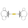 Nahte 3-Ring Gebiss 18 mm doppelt gebochen Nahte 3-Ring Gebiss 18 mm doppelt gebochen