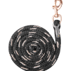 Waldhausen Anbindestrick Rosé, Karabinerhaken Waldhausen Anbindestrick Rosé, Karabinerhaken