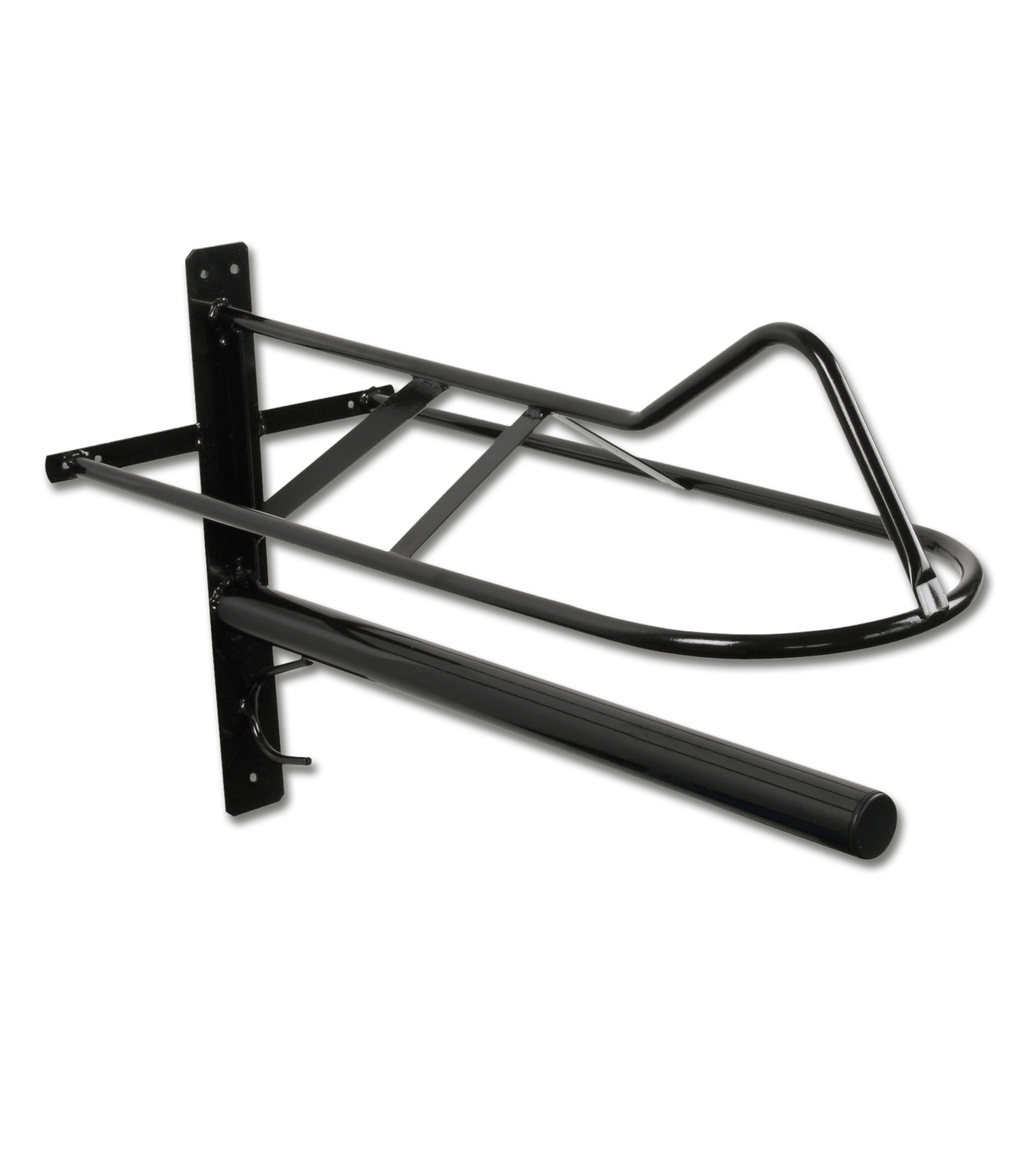 Waldhausen Sattelhalter mit Sattelunterlagenstange, Metall Waldhausen Sattelhalter mit Sattelunterlagenstange, Metall