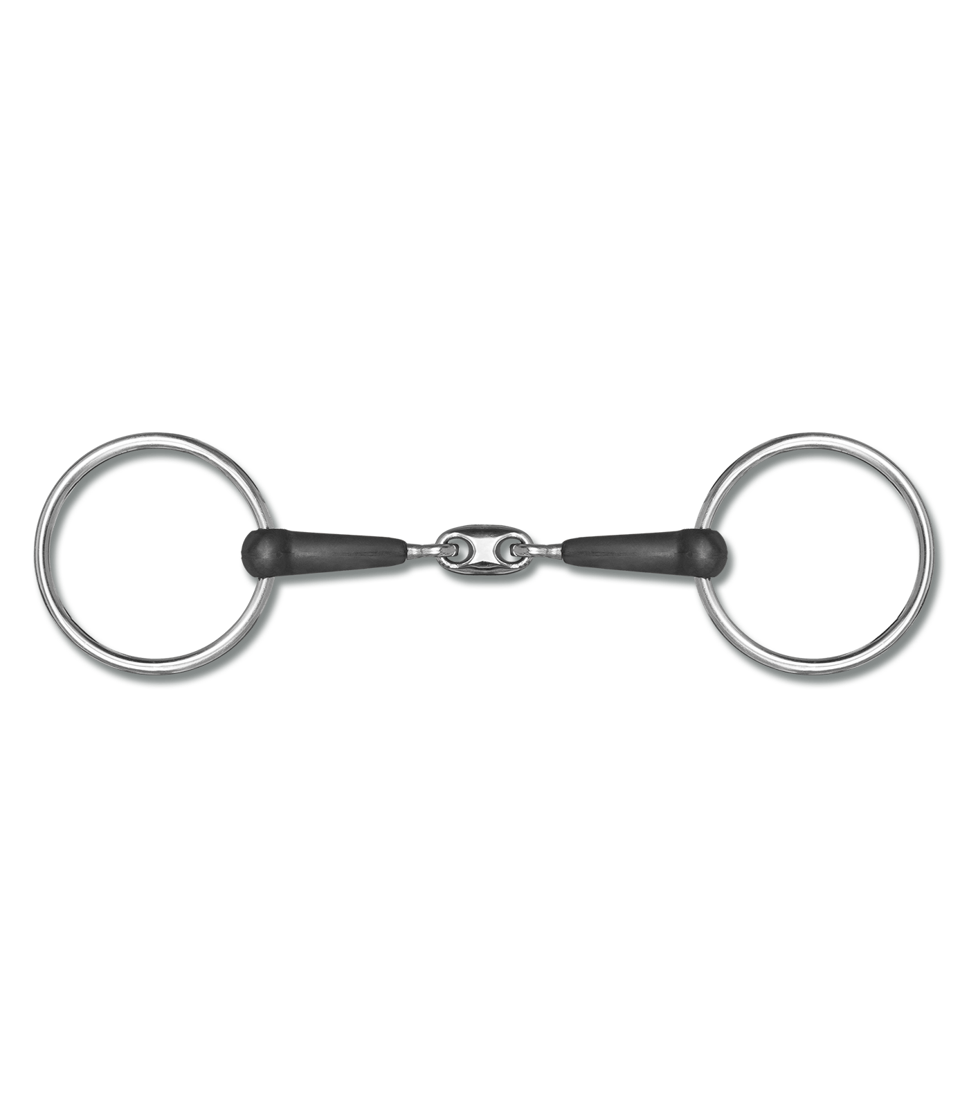 Waldhausen Gummi-Wassertrense, doppelt gebrochen Waldhausen Gummi-Wassertrense, doppelt gebrochen