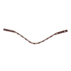 X-Line Stirnband Glam, braun X-Line Stirnband Glam, braun