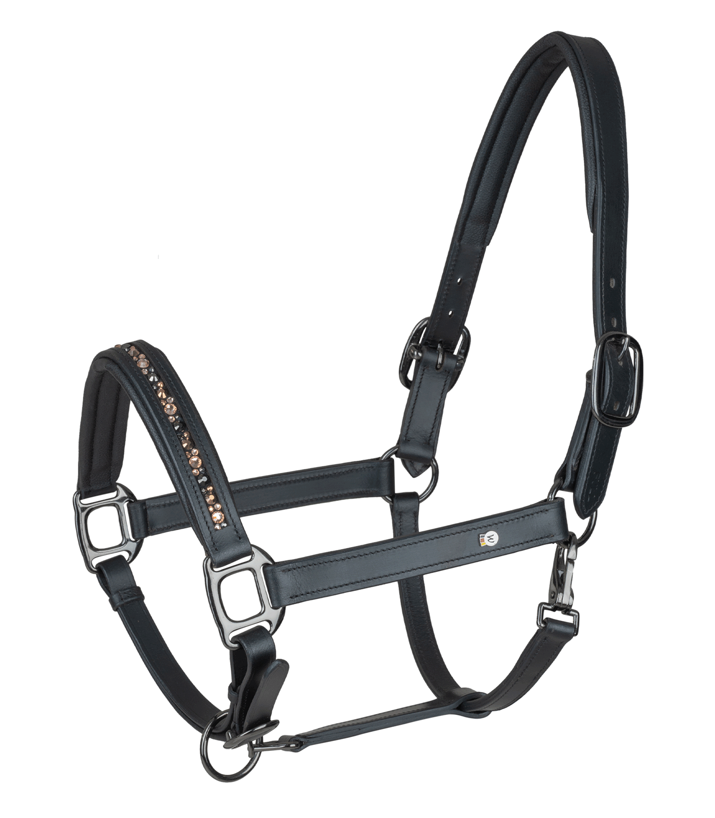 Waldhausen Waldhausen X-Line Lederhalfter Crystal Waldhausen Waldhausen X-Line Lederhalfter Crystal