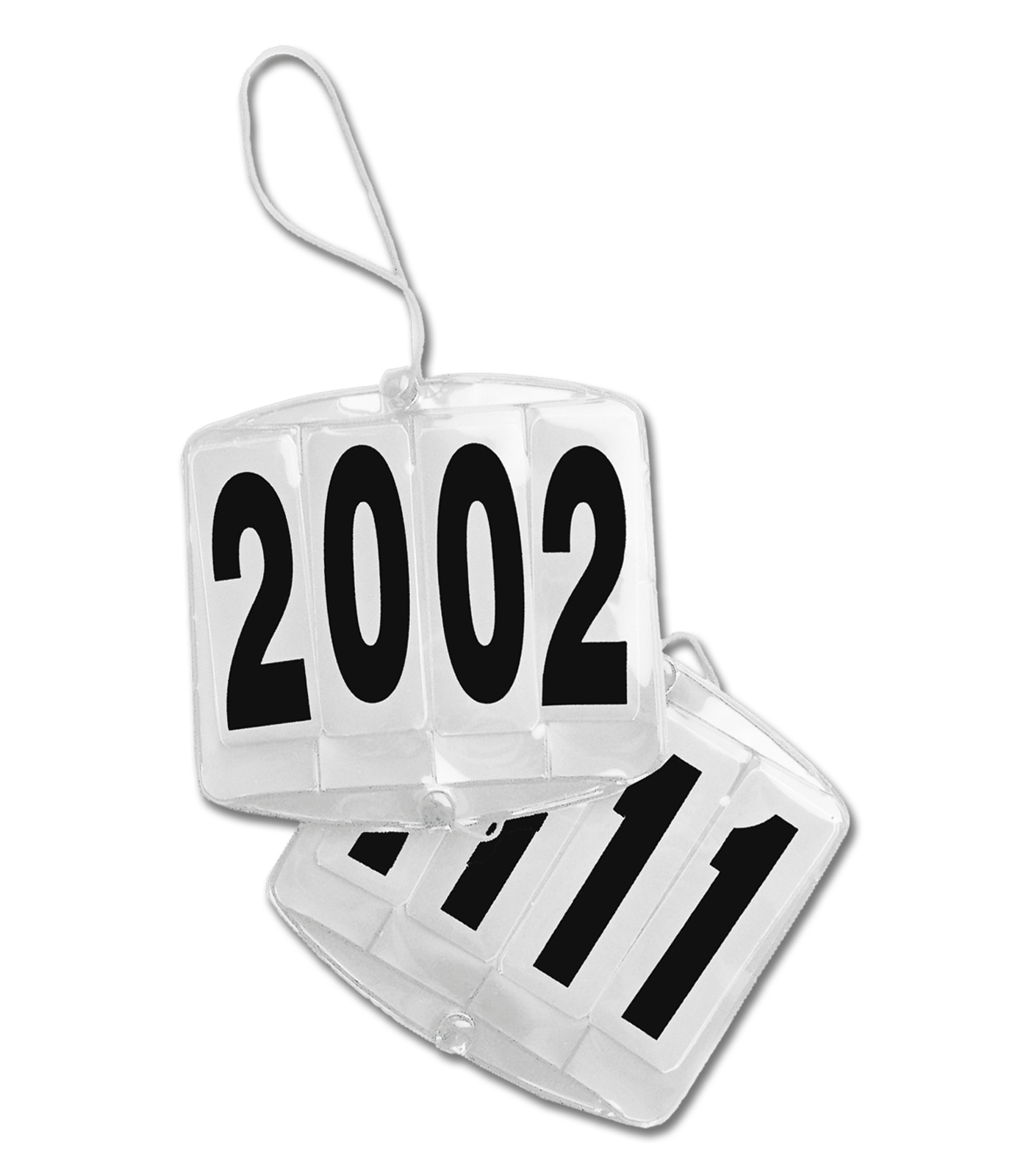 Waldhausen Kopfnummern 4-stellig, für Zaum, mit Gummis Waldhausen Kopfnummern 4-stellig, für Zaum, mit Gummis