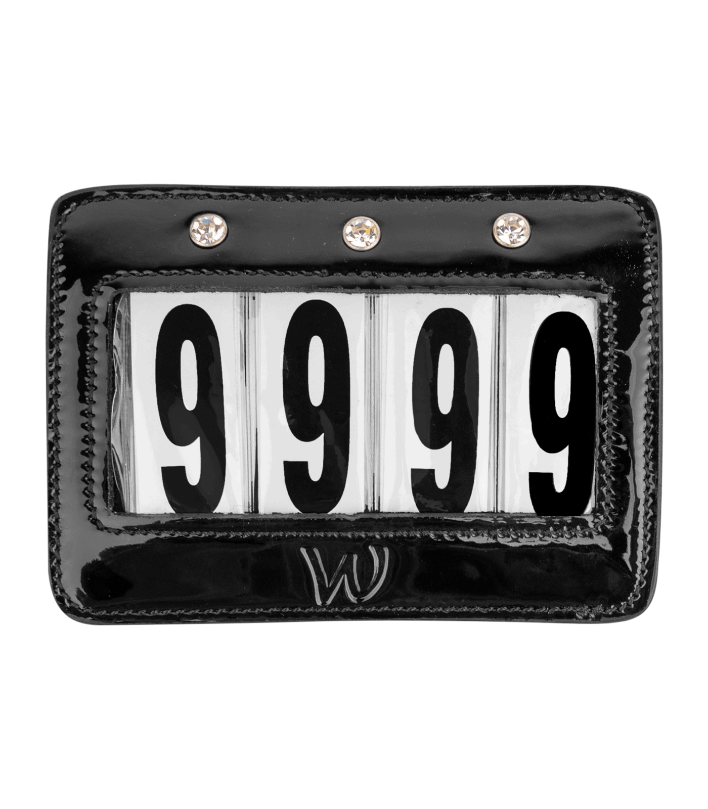 Waldhausen Startnummern Lackleder, rechteckig Waldhausen Startnummern Lackleder, rechteckig