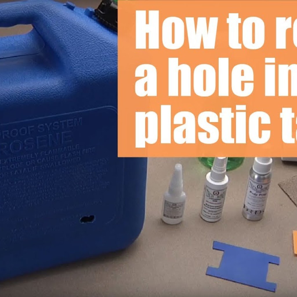 Will PVC Plastic Repair Plastic Gas Tank? Will PVC Plastic Repair Plastic Gas Tank?