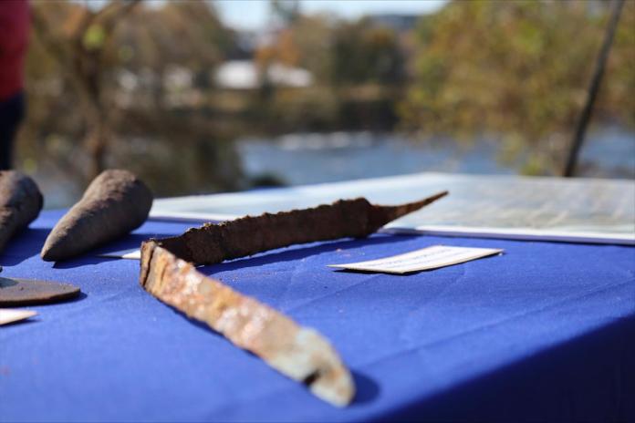 Confederate military relics dumped during Union offensive unearthed in South Carolina river cleanup Confederate military relics dumped during Union offensive unearthed in South Carolina river cleanup