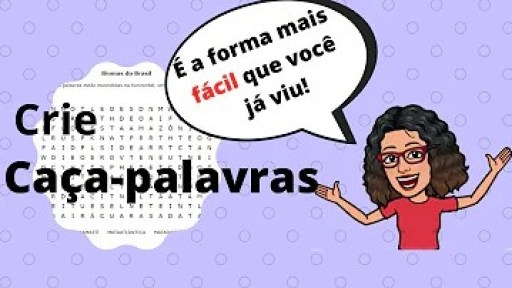 Como montar um caça-palavras no canva? Como montar um caça-palavras no canva?
