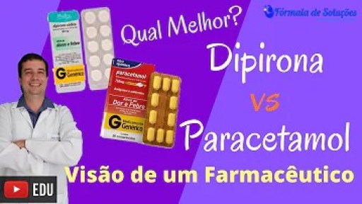 Dipirona ou Paracetamol: qual o melhor para febre? Dipirona ou Paracetamol: qual o melhor para febre?