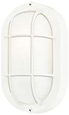 Westinghouse Lighting 6783500 Traditional One-Light Outdoor Wall Fixture, White Finish, White Glass Lens Westinghouse Lighting 6783500 Traditional One-Light Outdoor Wall Fixture, White Finish, White Glass Lens