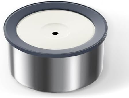 No Spill Water Bowl for Dogs, 2L Large Stainless Steel Slow Drinking Water Dish Dispenser, Fits into Elevated Pet Feeder, Spilling Drip & Splash Proof Slobber Stopper for Messy Drinkers No Spill Water Bowl for Dogs, 2L Large Stainless Steel Slow Drinking Water Dish Dispenser, Fits into Elevated Pet Feeder, Spilling Drip & Splash Proof Slobber Stopper for Messy Drinkers