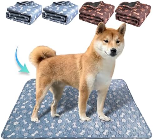 PAWISE Washable Dog Pee Pads,4 Pack Reusable Puppy Pads,28″x 20″ Non-Slip Pet Training Pads,Absorbent Pee Pads for Dogs (M – 4 Pack) PAWISE Washable Dog Pee Pads,4 Pack Reusable Puppy Pads,28″x 20″ Non-Slip Pet Training Pads,Absorbent Pee Pads for Dogs (M – 4 Pack)