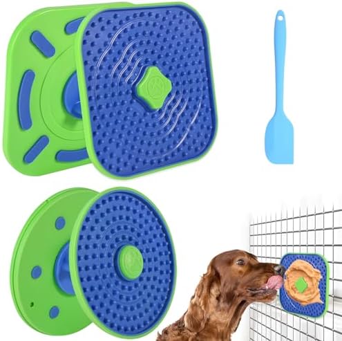 Interactive Licking Mat for Dog Crate, Small Medium Size Slow Feeder Pad, Boredom & Anxiety Relief, Peanut Butter & Yogurt Lick Plate, Soft & Safe Treat Dog Training Gift (Mixed 3 Pcs Pack) Interactive Licking Mat for Dog Crate, Small Medium Size Slow Feeder Pad, Boredom & Anxiety Relief, Peanut Butter & Yogurt Lick Plate, Soft & Safe Treat Dog Training Gift (Mixed 3 Pcs Pack)