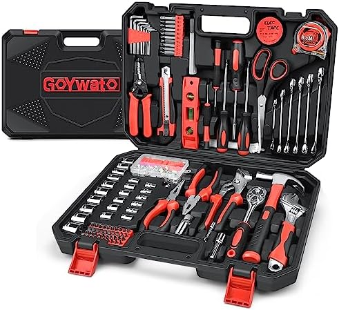 Home Tool Kit 287PCs – Complete Repair General Hand Tool Set for Men Women – Household Tool Kit for Home Improvement with Hammer & Pliers Set & Ratchet Wrench & Socket & Protable Tool Box Case Home Tool Kit 287PCs – Complete Repair General Hand Tool Set for Men Women – Household Tool Kit for Home Improvement with Hammer & Pliers Set & Ratchet Wrench & Socket & Protable Tool Box Case