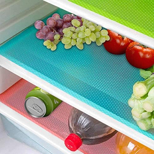 16 Pcs Refrigerator Liners Mats Washable, Refrigerator Mats Liner Waterproof Oilproof, Shinywear Fridge Liners for Shelves, Cover Pads for Freezer Glass Shelf Cupboard Cabinet Drawer (16 Blue) 16 Pcs Refrigerator Liners Mats Washable, Refrigerator Mats Liner Waterproof Oilproof, Shinywear Fridge Liners for Shelves, Cover Pads for Freezer Glass Shelf Cupboard Cabinet Drawer (16 Blue)