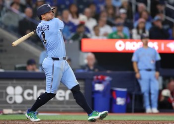 George Springer Leaves Game Due to Toe Fracture George Springer Leaves Game Due to Toe Fracture