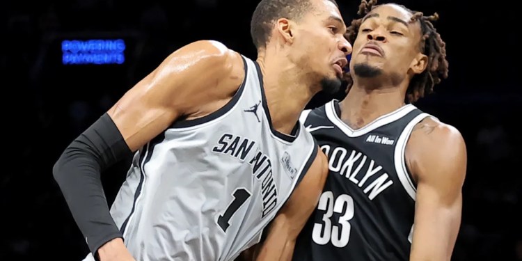 Spurs Defeat Nets 126-110 Spurs Defeat Nets 126-110