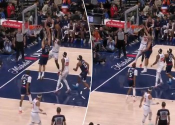 Mohamed Diawara Dunks on Nic Batum Mohamed Diawara Dunks on Nic Batum