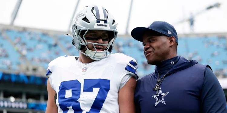 Commanders Interview Cowboys TEs Coach Lunda Wells Commanders Interview Cowboys TEs Coach Lunda Wells