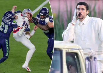 Super Bowl 2026 Achieves Second-Highest Viewership
Bad Bunny Halftime Show Draws 128 Million Viewers Super Bowl 2026 Achieves Second-Highest Viewership
Bad Bunny Halftime Show Draws 128 Million Viewers