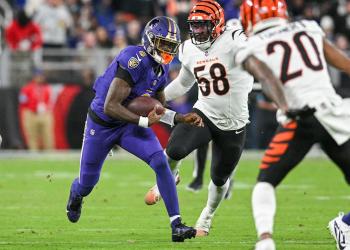 Bengals-Ravens: Lamar Jackson's 4 TD passes power Baltimore as it rallies and stops late 2-point conversion try to win, 35-34 Bengals-Ravens: Lamar Jackson's 4 TD passes power Baltimore as it rallies and stops late 2-point conversion try to win, 35-34