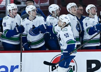 Canucks Defeat Blackhawks 6-3 After Trade Deadline Canucks Defeat Blackhawks 6-3 After Trade Deadline