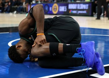 Anthony Edwards to Miss Weeks Due to Knee Injury Anthony Edwards to Miss Weeks Due to Knee Injury