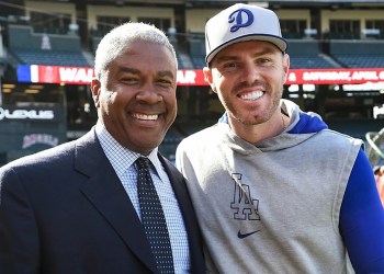 Freddie Freeman Honors Garret Anderson’s Impact Freddie Freeman Honors Garret Anderson’s Impact