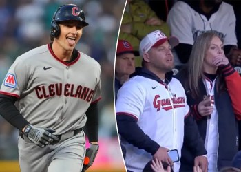 Chase DeLauter’s Family Celebrates His First Home Run Chase DeLauter’s Family Celebrates His First Home Run