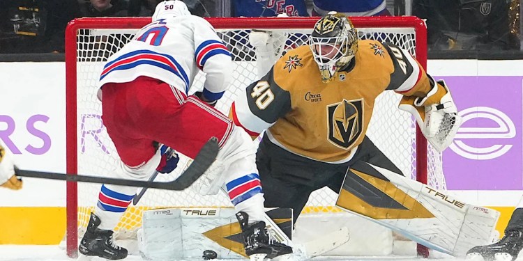 Schmid’s Key Save Leads Golden Knights to 3-2 Win Over Rangers Schmid’s Key Save Leads Golden Knights to 3-2 Win Over Rangers