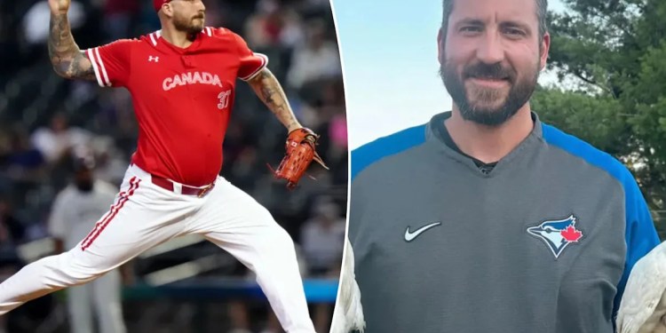 Former Pitcher Returns to Blue Jays After Farming Career Former Pitcher Returns to Blue Jays After Farming Career