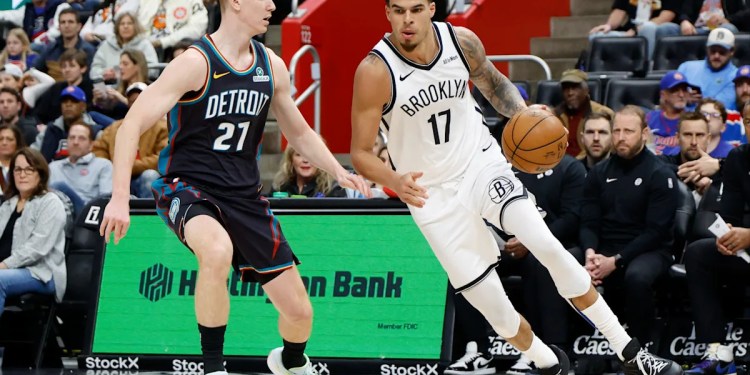 Nets end 10-game losing streak with win against Pistons Nets end 10-game losing streak with win against Pistons