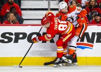 Flames Lose 3-2 in Overtime to Ducks Flames Lose 3-2 in Overtime to Ducks