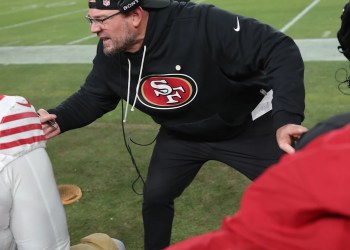 49ers: Kris Kocurek Works with Aur Bernard 49ers: Kris Kocurek Works with Aur Bernard