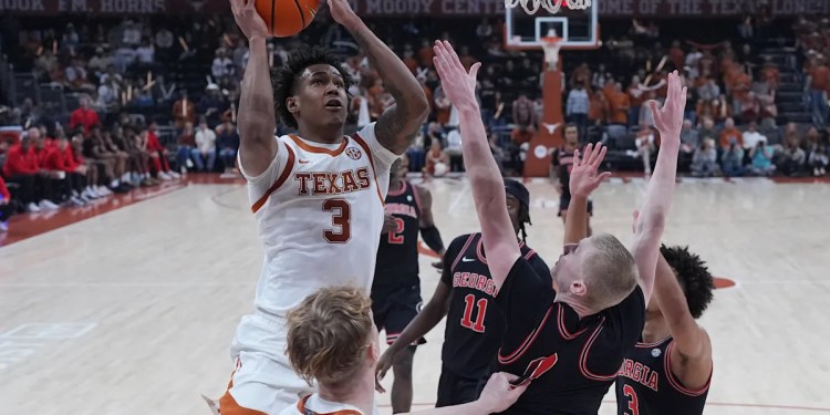 Texas defeats No. 21 Georgia 87-67 with Swain’s 26 points Texas defeats No. 21 Georgia 87-67 with Swain’s 26 points