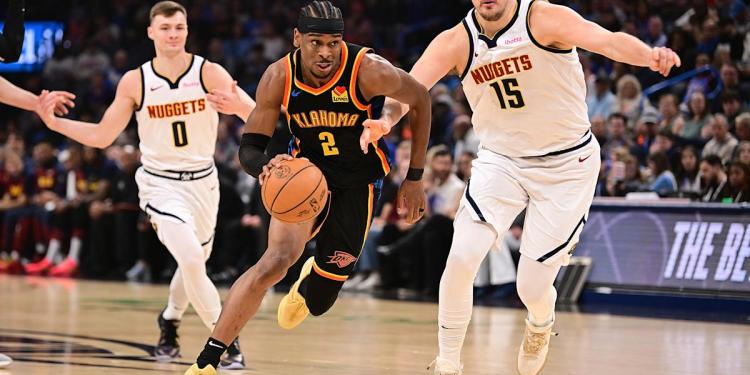 Shai-Gilgeous-Alexander leads Thunder past Nuggets, fellow MVP candidate Nikola Jokić with 40-point game Shai-Gilgeous-Alexander leads Thunder past Nuggets, fellow MVP candidate Nikola Jokić with 40-point game