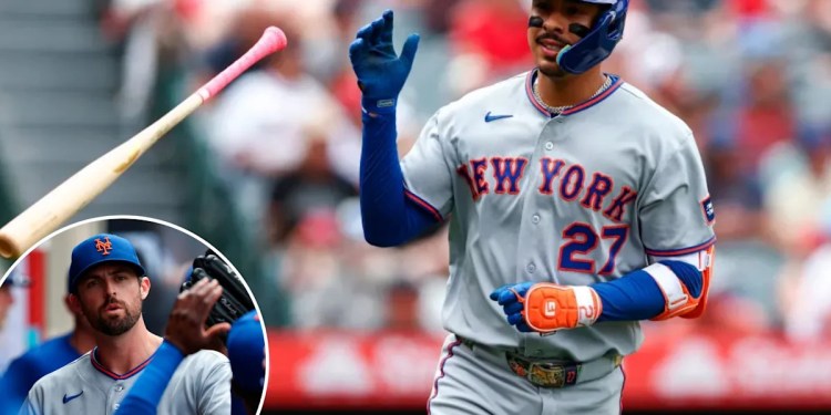 Mark Vientos Hits Two Home Runs in Mets Series Win Mark Vientos Hits Two Home Runs in Mets Series Win
