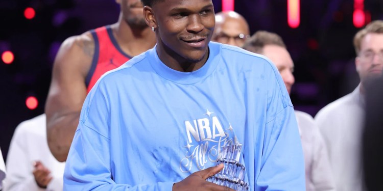Anthony Edwards Wins MVP at All-Star Game Anthony Edwards Wins MVP at All-Star Game