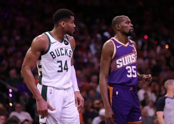 Ideal fantasy basketball fits for Kevin Durant and Giannis Antetokounmpo Ideal fantasy basketball fits for Kevin Durant and Giannis Antetokounmpo