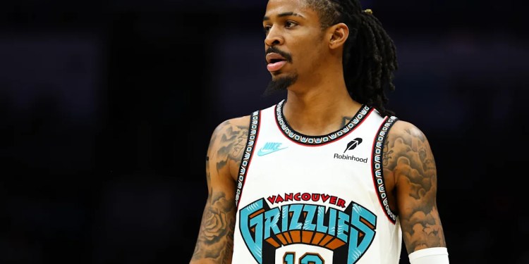 Ja Morant returns after limping out of Grizzlies-Warriors play-in game with rolled ankle Ja Morant returns after limping out of Grizzlies-Warriors play-in game with rolled ankle