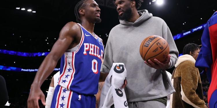 76ers guard Tyrese Maxey reportedly called out Joel Embiid for tardiness during team meeting 76ers guard Tyrese Maxey reportedly called out Joel Embiid for tardiness during team meeting
