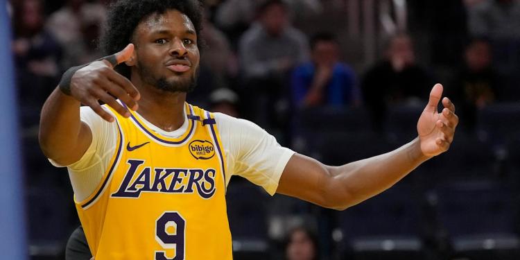 Lakers assigning Bronny James to G League affiliate in South Bay, where he’ll play home games Lakers assigning Bronny James to G League affiliate in South Bay, where he’ll play home games