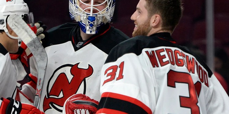 Avalanche Goaltenders Wedgewood and Blackwood Compete for Olympic Spot Avalanche Goaltenders Wedgewood and Blackwood Compete for Olympic Spot