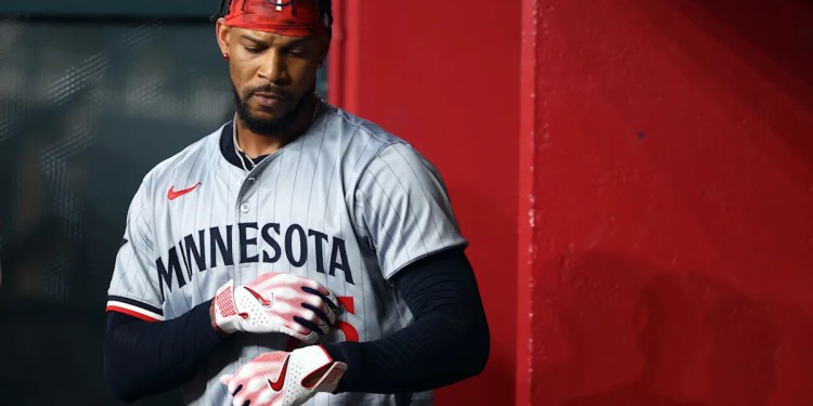 Twins All-Star Byron Buxton leaves game after hit-by-pitch on hand, putting his ASG, Home Run Derby status in doubt Twins All-Star Byron Buxton leaves game after hit-by-pitch on hand, putting his ASG, Home Run Derby status in doubt