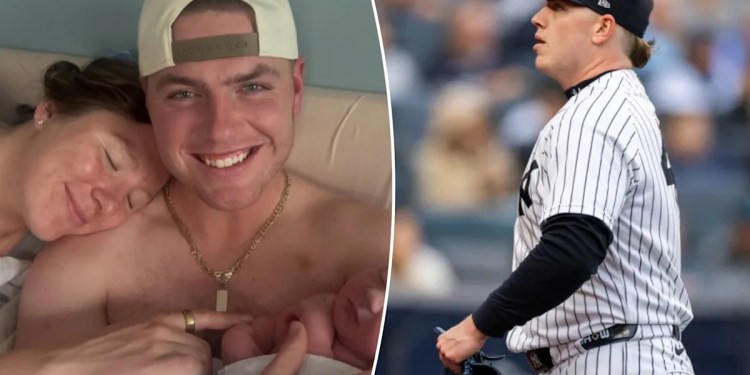 Yankees pitcher Ryan Weathers and wife have a baby Yankees pitcher Ryan Weathers and wife have a baby