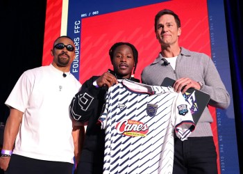 Tom Brady Selects Jeanty, Diggs, and Gronk for Flag Football Team Tom Brady Selects Jeanty, Diggs, and Gronk for Flag Football Team