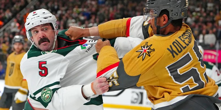 Golden Knights Lose to Wild 4-2 Golden Knights Lose to Wild 4-2