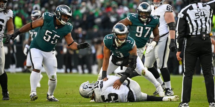 Eagles’ Defensive Line Faces 49ers in Wild-Card Game Eagles’ Defensive Line Faces 49ers in Wild-Card Game